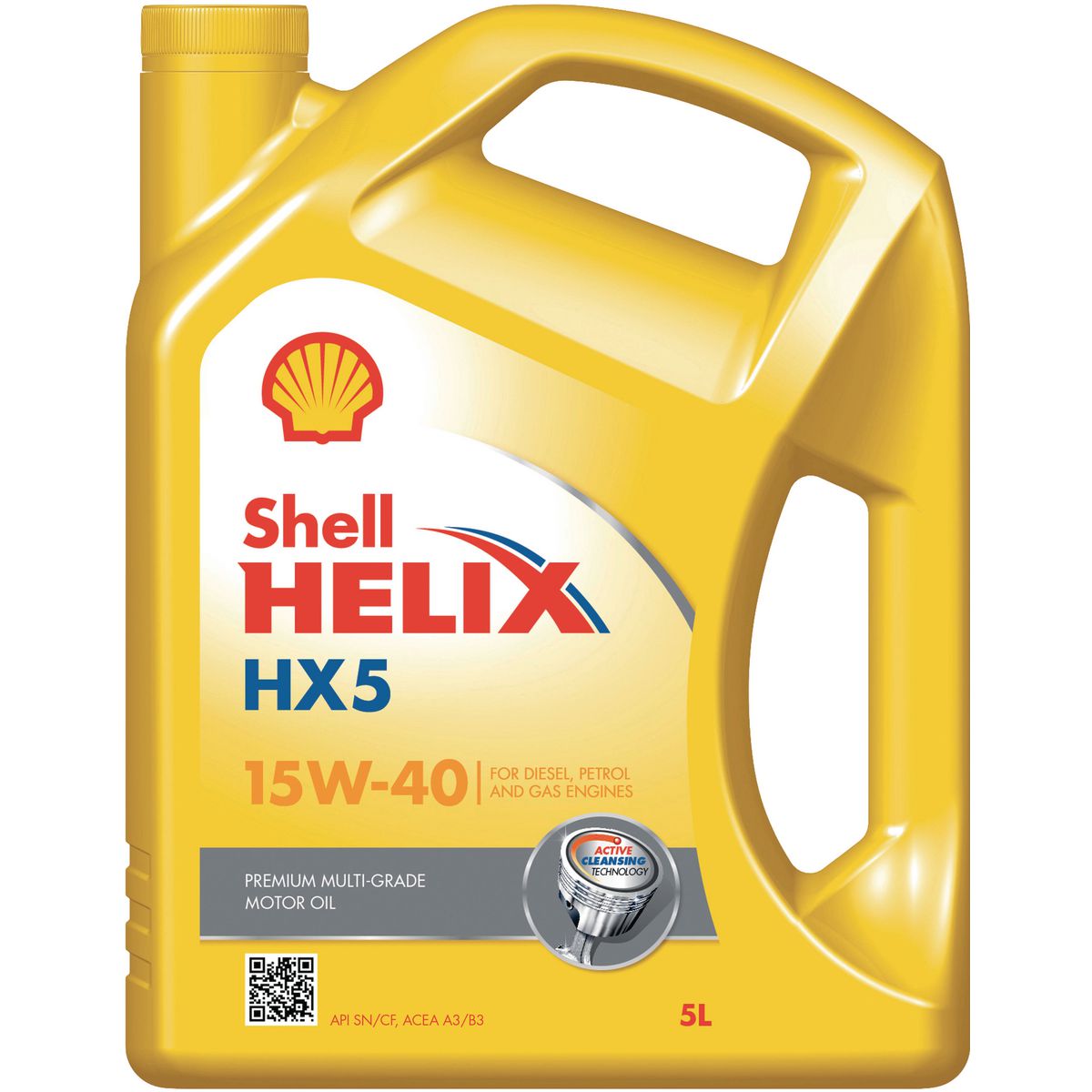 Shell Lubricants Helix Hx5 Engine Oil 15W40 Sl/Cf 5Ltr 300011261