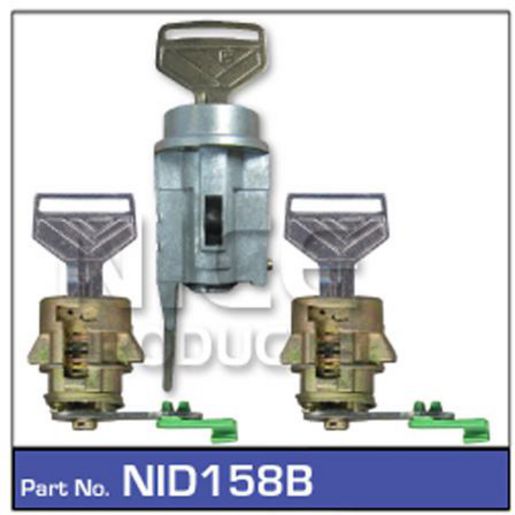 NICE Ignition Barrel & Door Lock Set NID158B