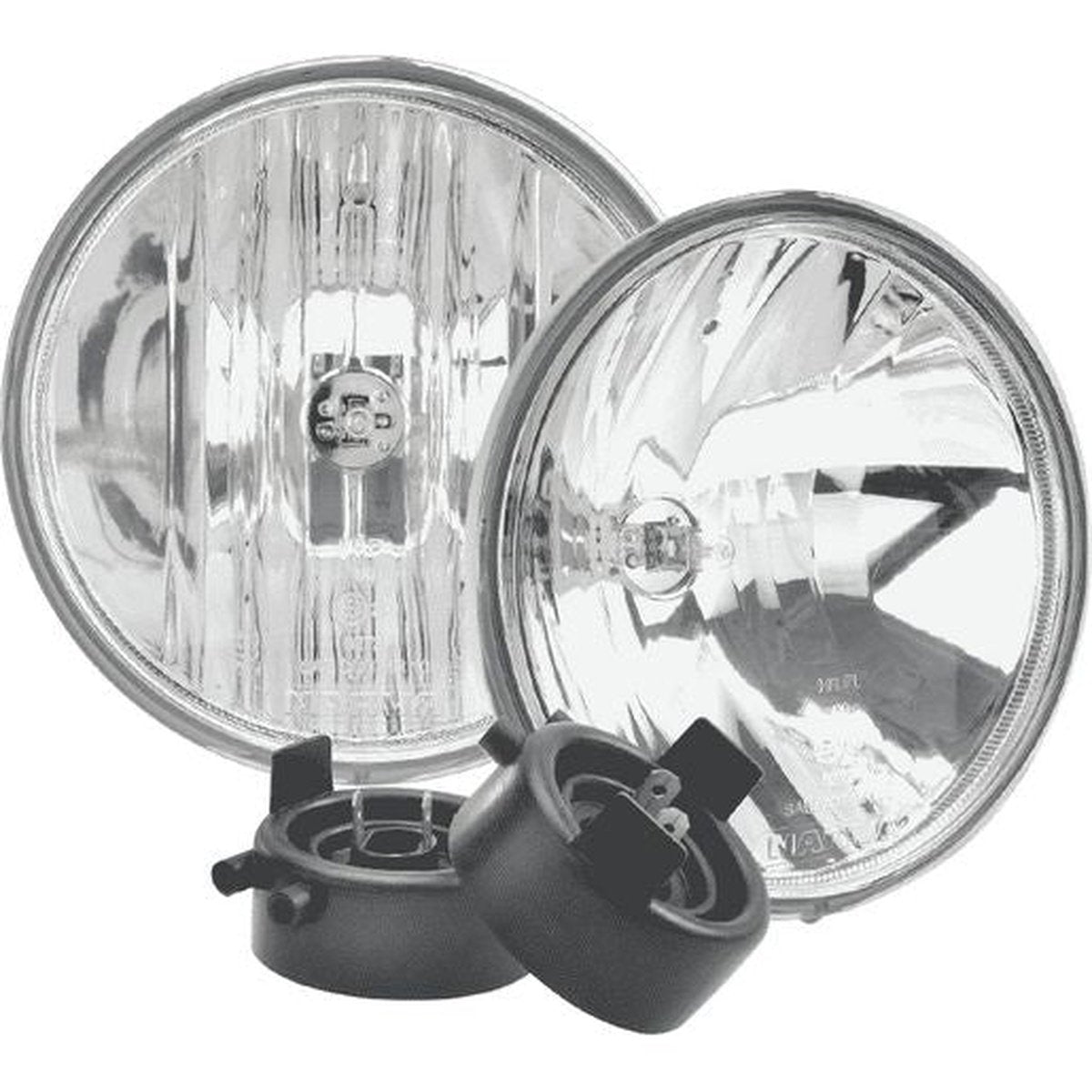 Narva 7" H1 Free Form High Beam Halogen Headlamp Conversion Kit 12V 55W - 72006