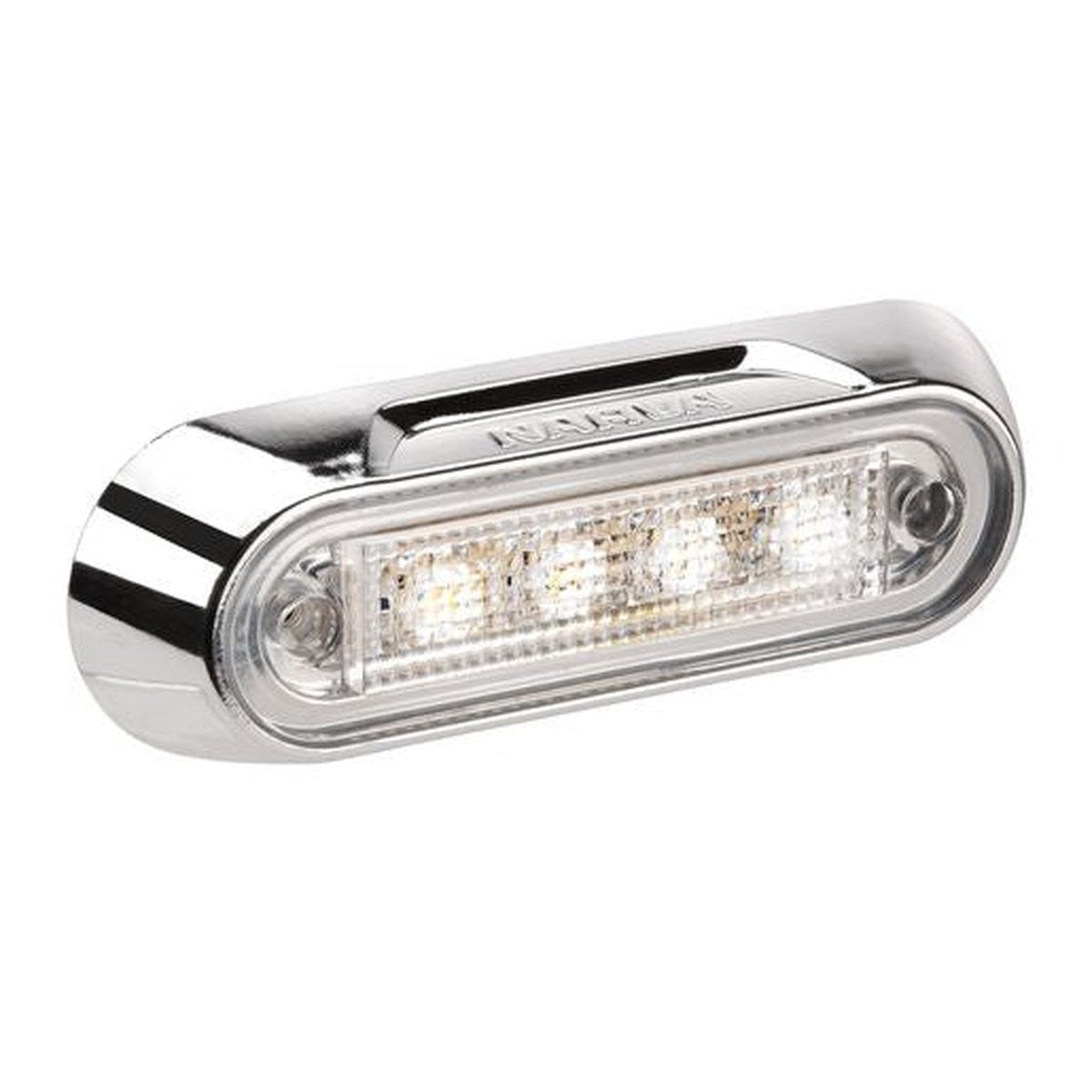 Narva LED Courtesy Lamp White/Chrome 90812C