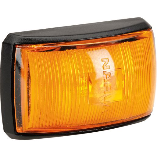 Narva LED Model 14 Front End Outline Marker Amber with Black Base 91422