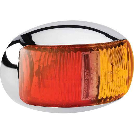 Narva Model 16 LED Side Marker Lamp Red/Amber 76mm x 50mm 9-33V 91605C