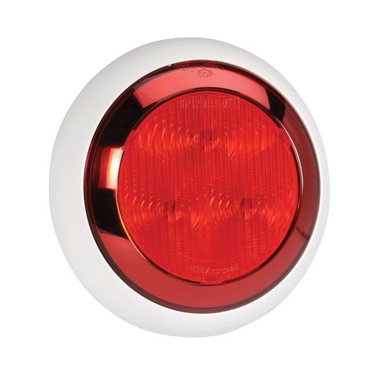 Narva Model 43 LED Rear Stop/Tail Lamp Red 9-33V w/ Chrome Right 94336W