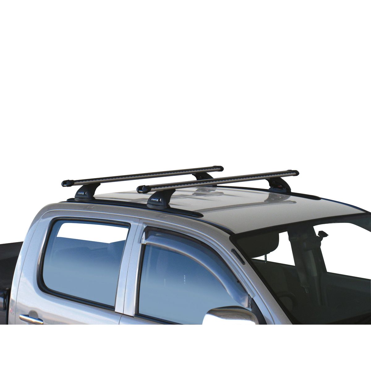 Prorack Heavy Duty Aluminium Cross Bar Set 1100mm Silver T15