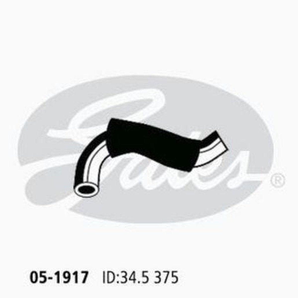 Gates Radiator Hose 05-1917