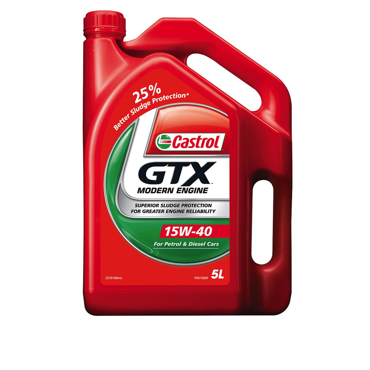 Castrol GTX Modern 15W-40 Engine Oil 5L 3370108 (120177)