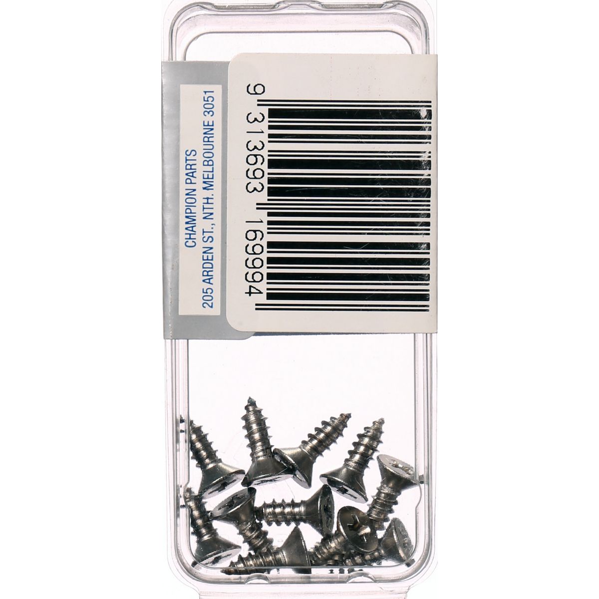 Champion Fasteners Self TaPPEr Screw Csk Phillips Stainless Steel 4.2X13mm 316/A4 CSP96