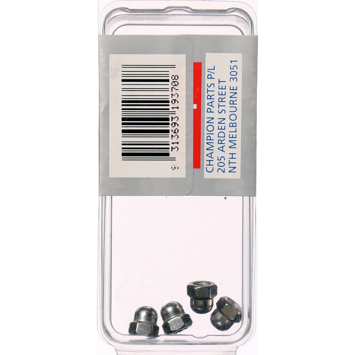 Champion Fasteners Hex Dome Nut Stainless Steel M4X0.7mm 316/A4 DN4