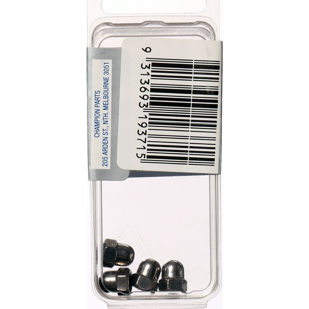 Champion Fasteners Hex Dome Nut Stainless Steel M5X0.8mm 316/A4 DN5