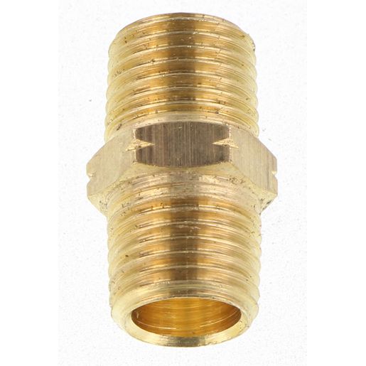 Champion Brass Hex Nipple 1/4 BSP HC55