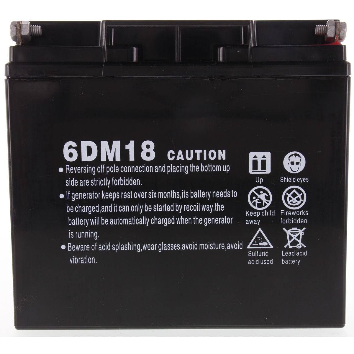 Powertec Battery PT6500SE-BK