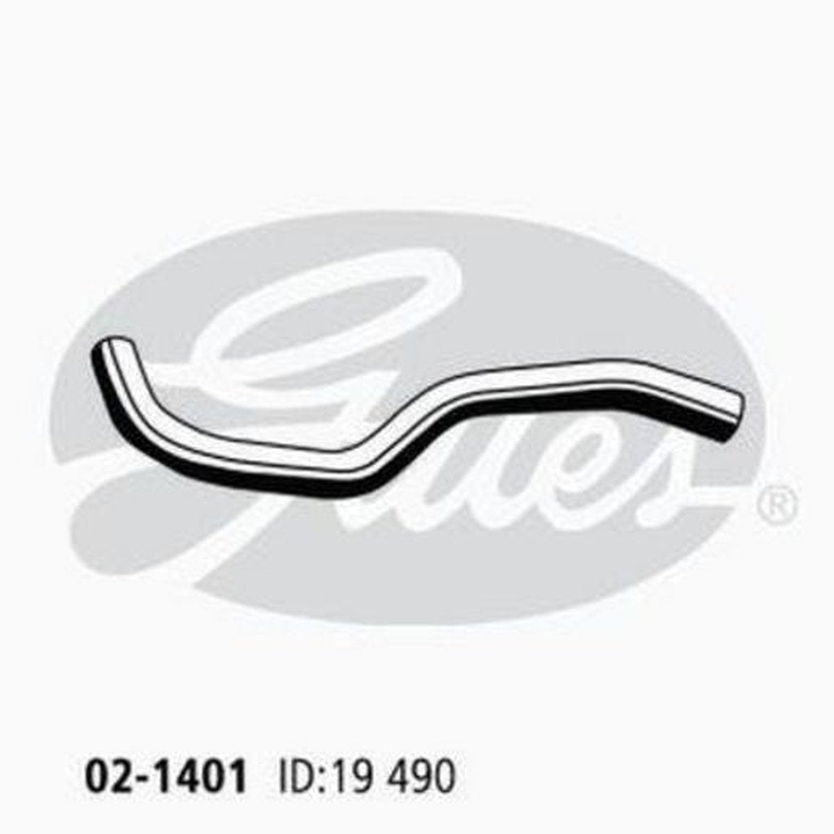 Gates Radiator Hose 02-1401