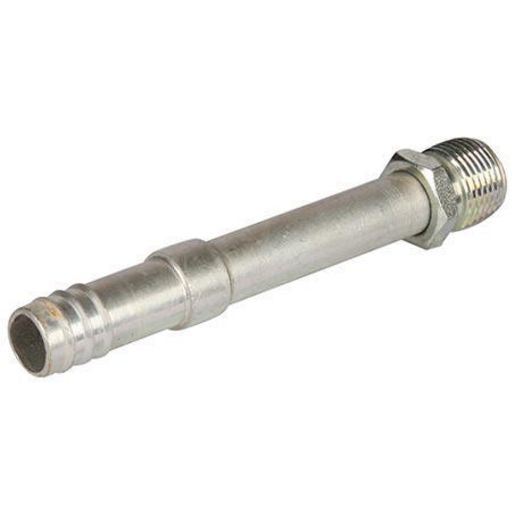Atco Aluminium Fitting # 10 MIOR - Barb Step Up #12 Straight AFX1803