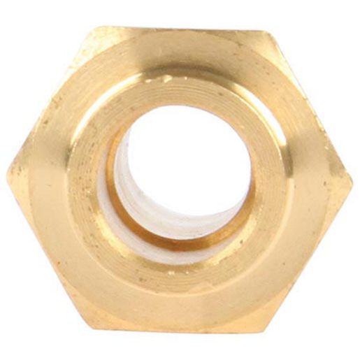 OEX Brass Fitting # 6 Mior - Weld On Straight AFX9316