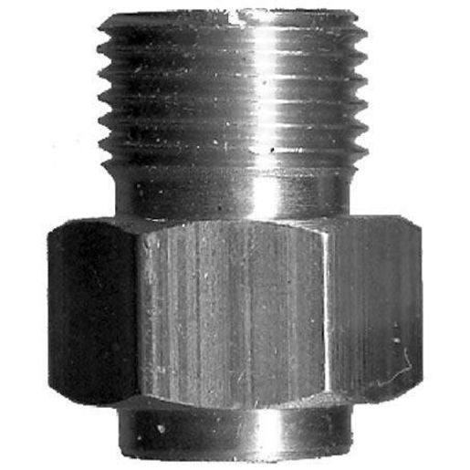 OEX Brass Fitting # 8 Mior - Weld On Straight AFX9318