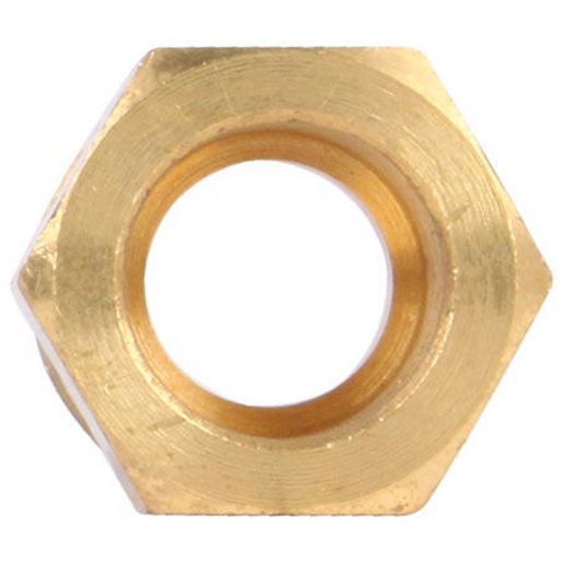 OEX Brass Fitting # 8 Mior - Weld On Straight AFX9318