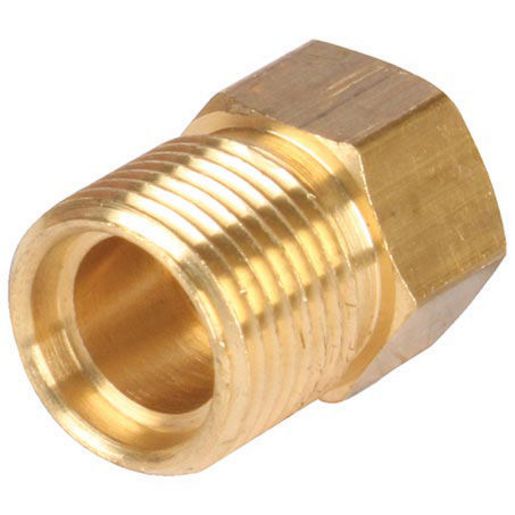 OEX Brass Fitting # 10 Mior - Weld On Straight AFX9320