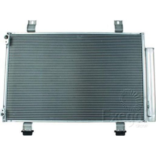 DENSO Air Conditioning Condenser Parallel Flow Inlet Pad Outlet Pad CNX0230