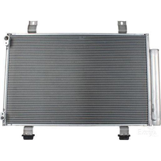 DENSO Air Conditioning Condenser Parallel Flow Inlet Pad Outlet Pad CNX0230