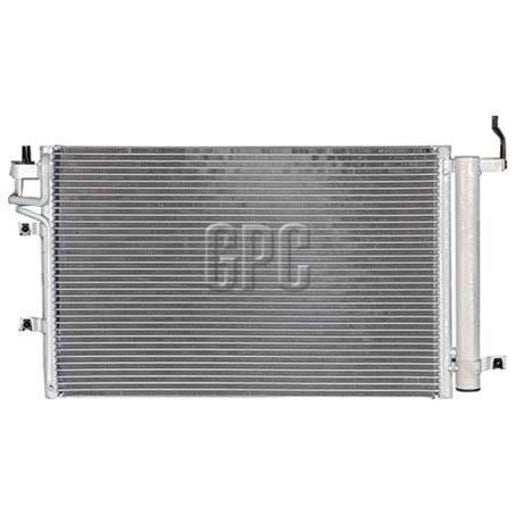 Hanon System Hcc Air Conditioning Condenser Parallel Flow Inlet Pad Outlet Pad CNX739