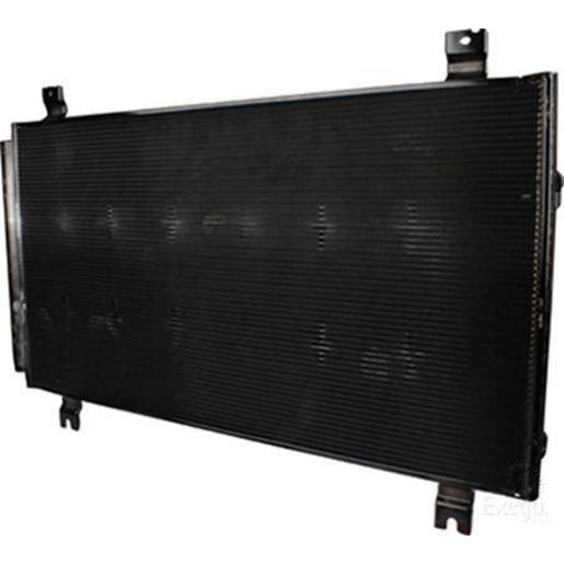 DENSO Air Conditioning Condenser Parallel Flow Inlet Pad Outlet Pad CNX8490