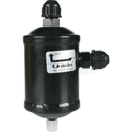 Unicla Oil Separator Kit - 2M 1/4' Hose With Straight & 90 1/4' Female Flare Fittings - #08 Oil Separator & Bracket CPX179K