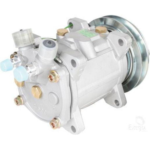Unicla Up150 Air Conditioning Compressor 24 Volt B 135Mm Pulley, Vertical O-Ring Port, Ear Mount, Pag Oil CXU4965