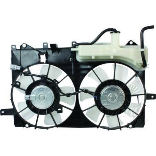 DENSO Dual Fan Assembly 12V To Suit Toyota Prius Nhw20R 4Cyl 1.5L EFX1300