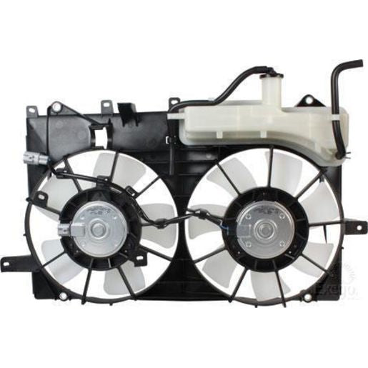 DENSO Dual Fan Assembly 12V To Suit Toyota Prius Nhw20R 4Cyl 1.5L EFX1300