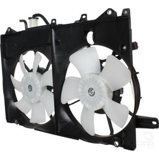 DENSO Dual Fan Assembly 12V To Suit Toyota Prius Nhw20R 4Cyl 1.5L EFX1300