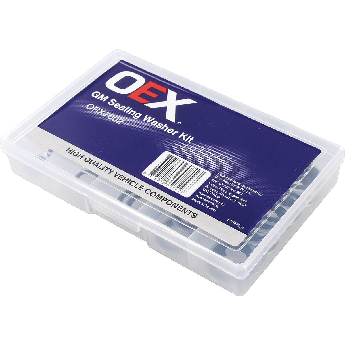 OEX AC Sealing Washer Kit 50 Piece ORX7002