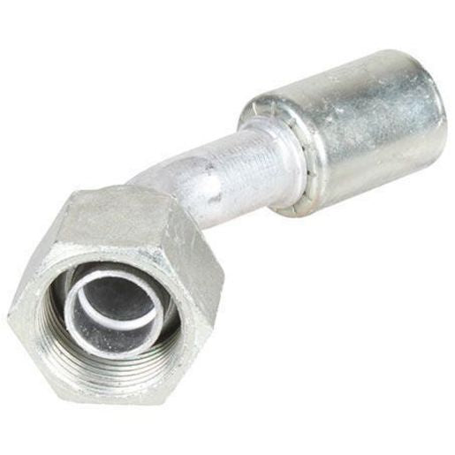 ATCO Air Conditioning Hose Fitting FOR - Beadlock # 12 - 45 Degree Aluminium RBX1314