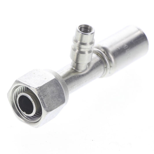 ATCO #10 FOR - Reduced Beadlock #10 Straight W/R134a Port Fitting Steel SRX1303-3