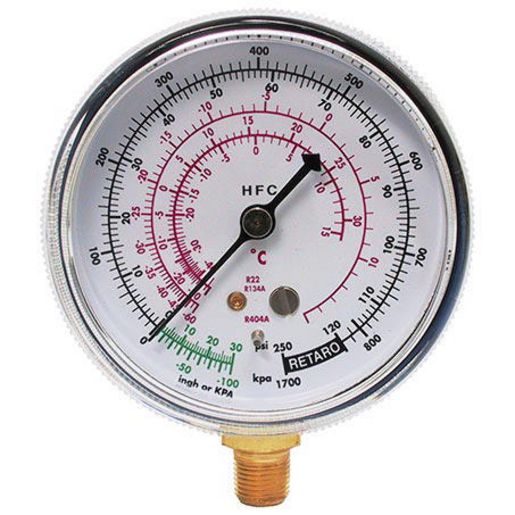 OEX R134A Gauge Low Side Blue TOX002