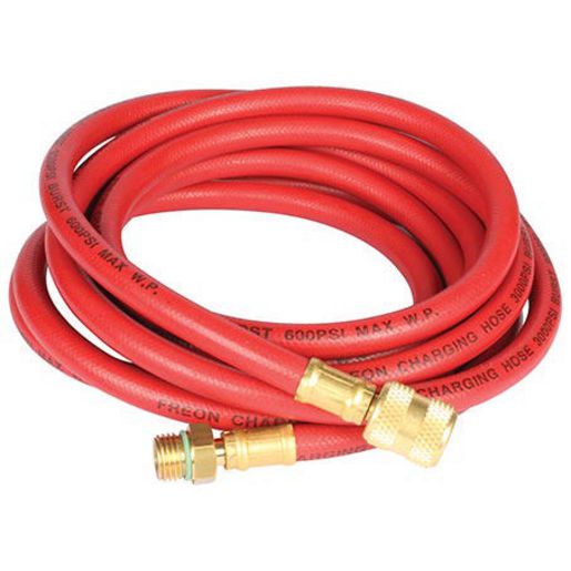 OEX Charging Hose 390Inch Red R134A TOX34390R