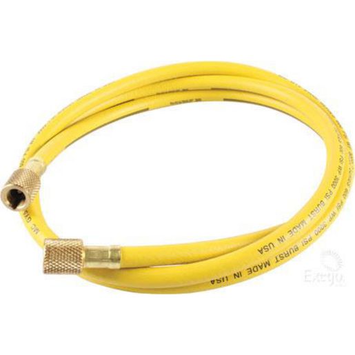 Mastercool Charging Hose 72Inch Yellow R134A TOX3472Y