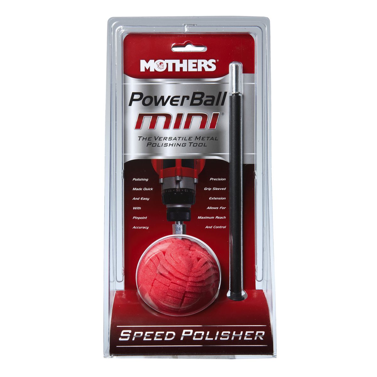 Mothers Power Ball Mini With 10In Extension 5141