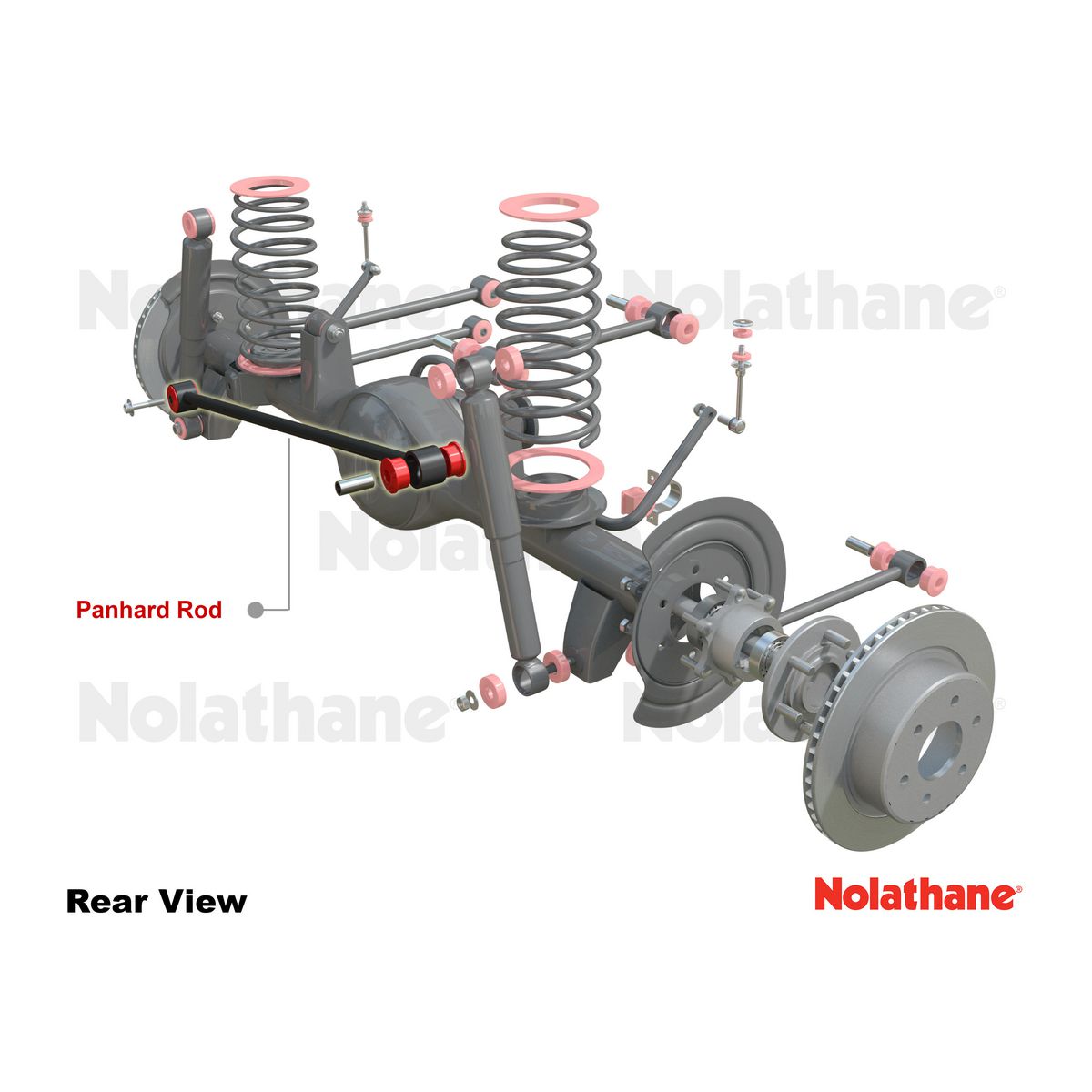 Nolathane Adjustable Panhard Rod 48808