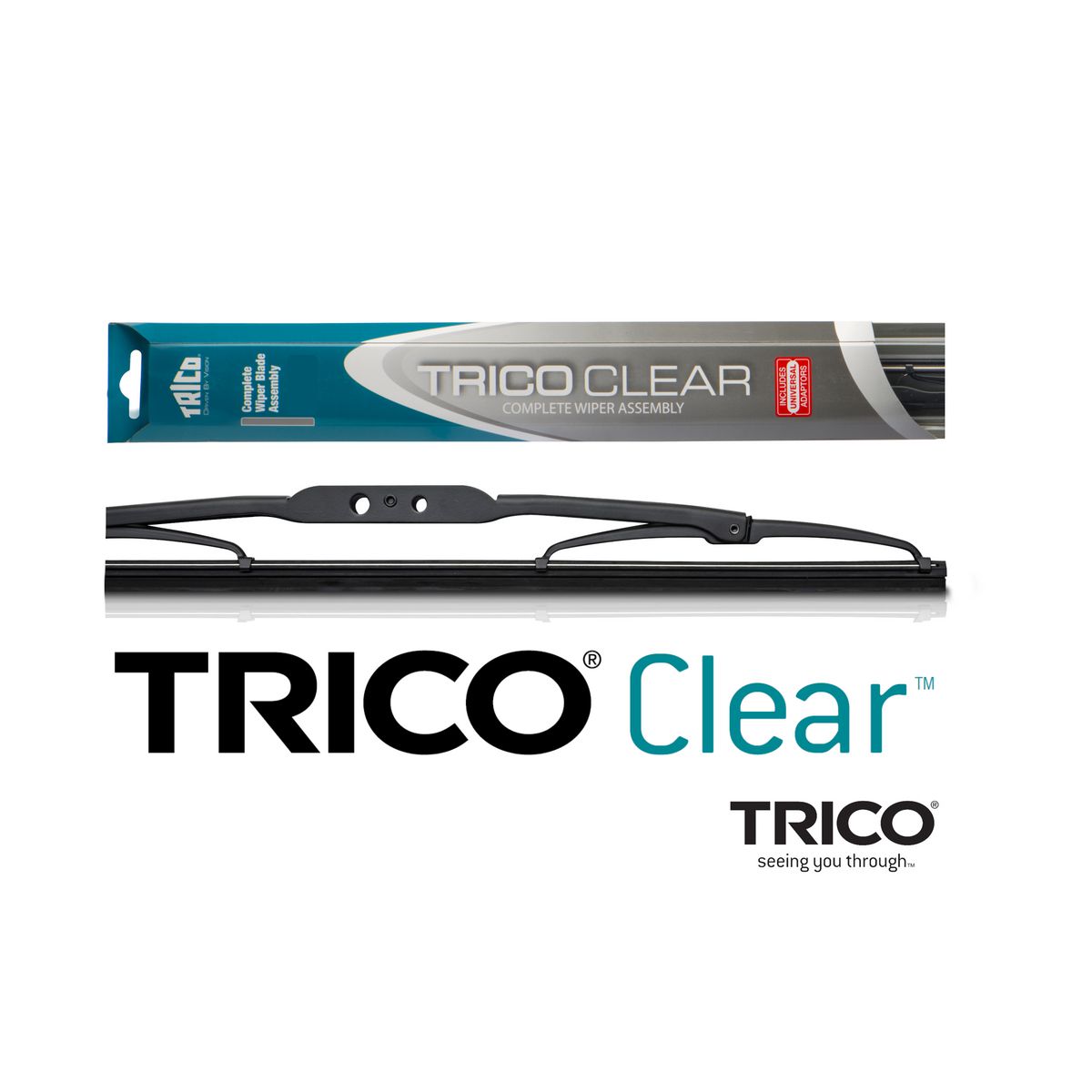 Trico Clear Front Wiper Blade Assembly 650mm (26 inch) TCL650