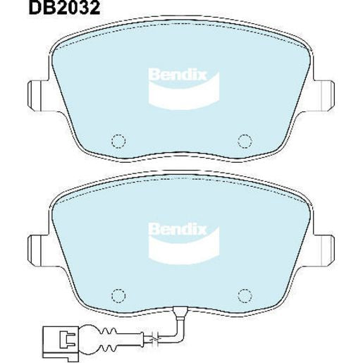 Bendix Brake Pads Set - Heavy Duty DB2032HD