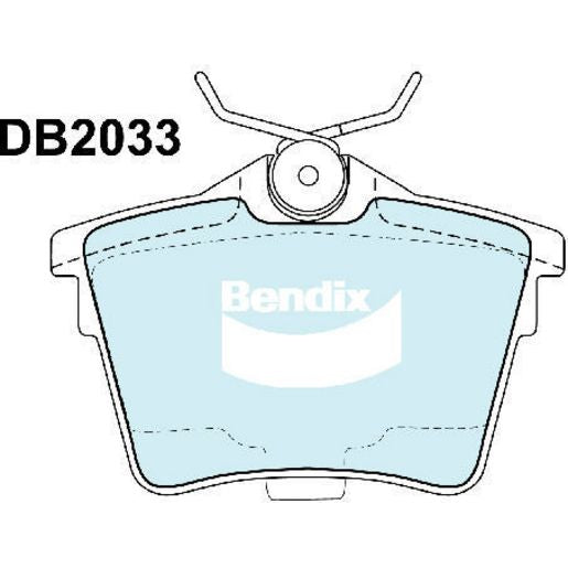 Bendix Brake Pads Set - Heavy Duty DB2033HD