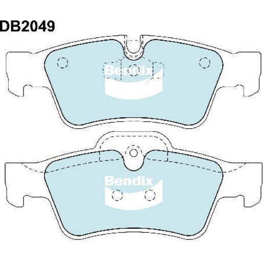 Bendix Heavy Duty Brake Pad Set Rear DB2049 HD