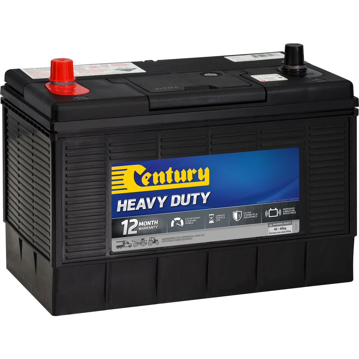 Century Batteries Century Heavy Duty Battery-125102-950Cca 86ZMF