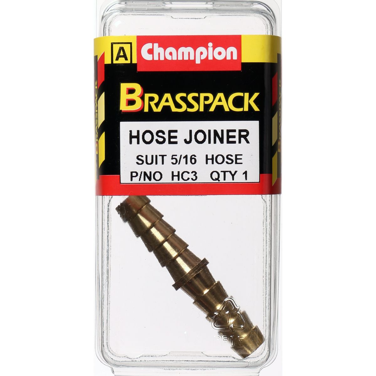 Champion Brass Joiner 5/16 Hose HC3