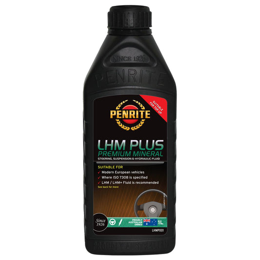 Penrite LHM Plus Steering & Suspension Hydraulic Fluid 1L LHMP001