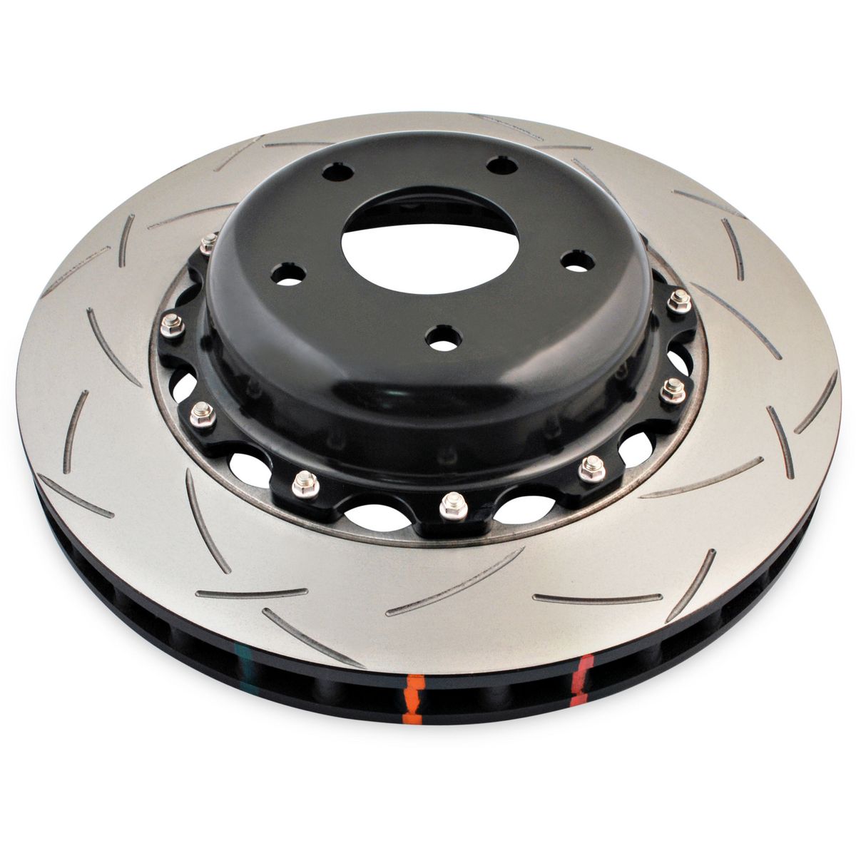 DBA T3 5000 Slotted 2Pc Brake Rotor Pair 350mm Front DBA52018BLKS