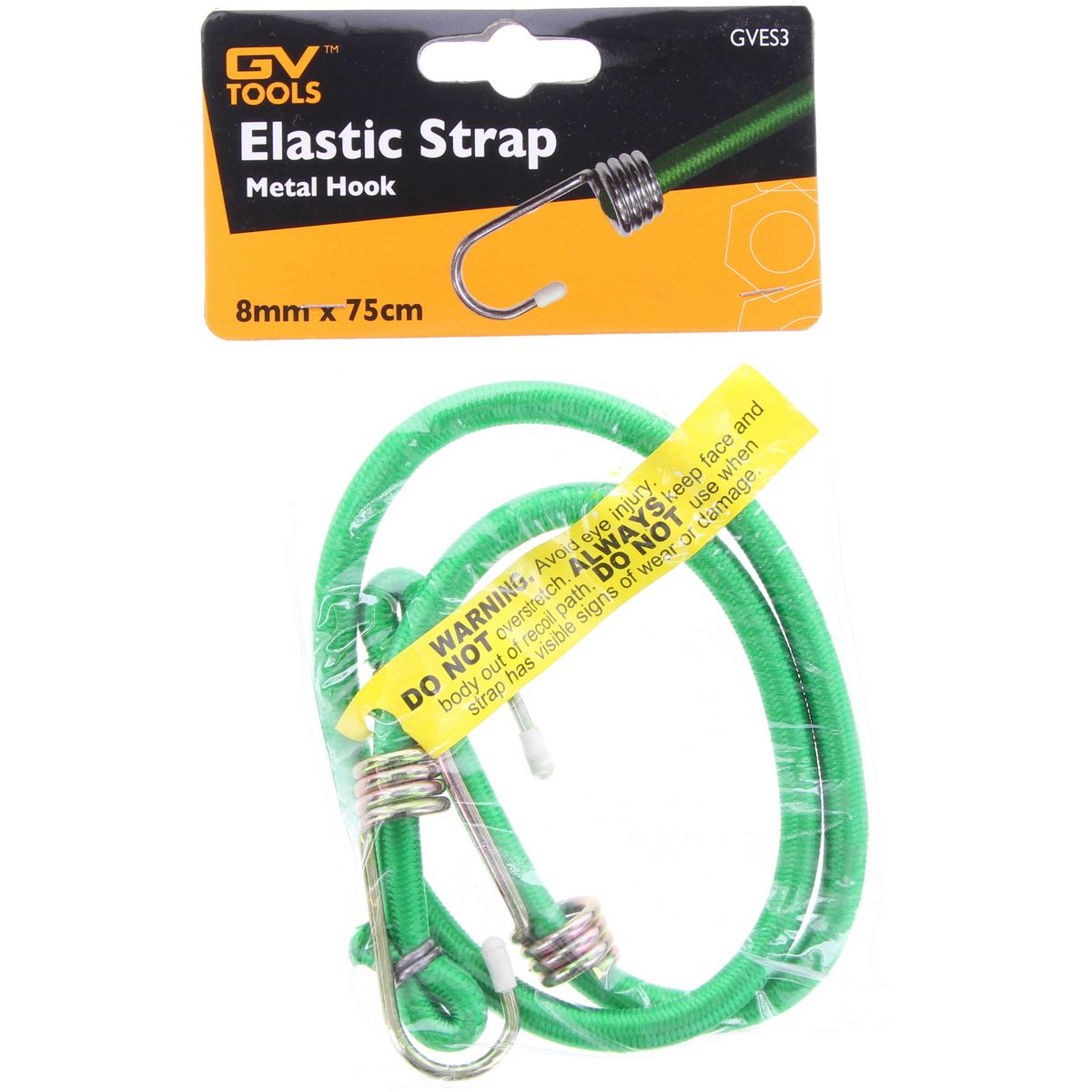 GV Tools Elastic Strap 8mm x 75cm GVES3