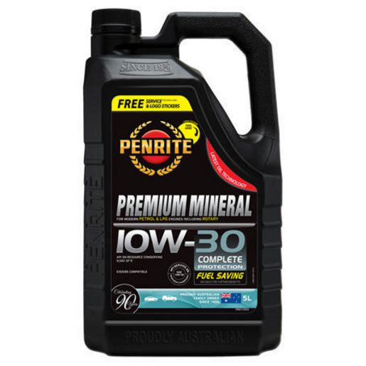 Penrite Everyday Mineral Engine Oil 10W-30 5 Litre PMO10005
