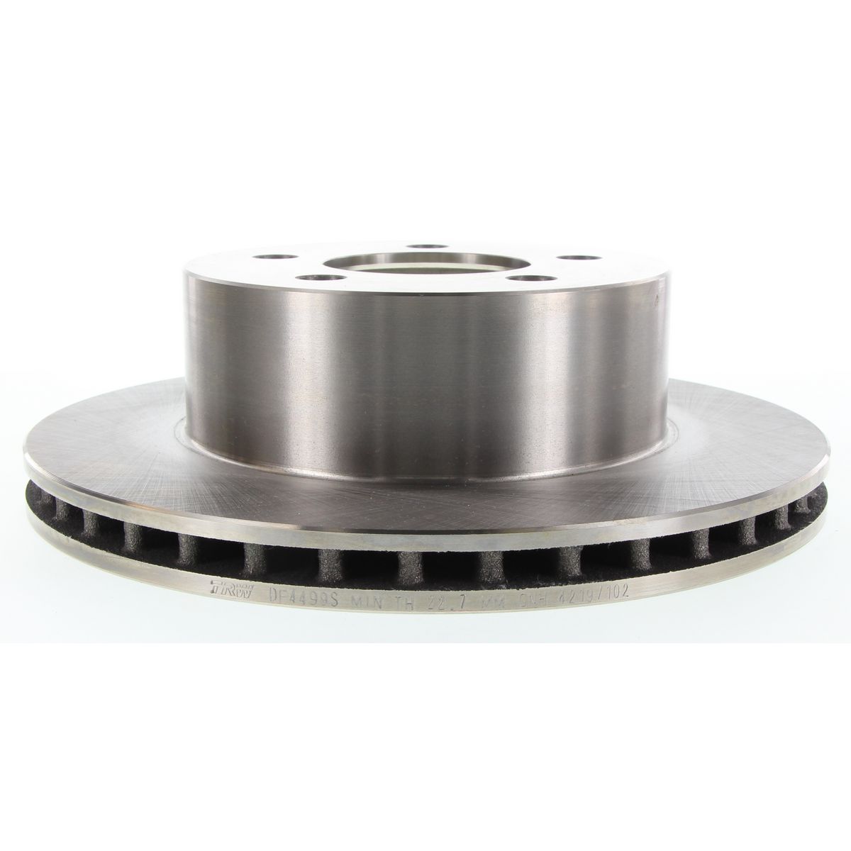 TRW Disc Brake Rotor Vented DF4499S