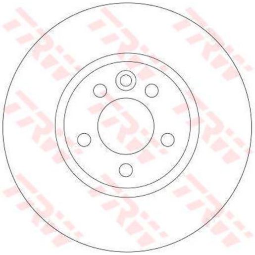 TRW Brake Rotor 280mm Rear DF4203S